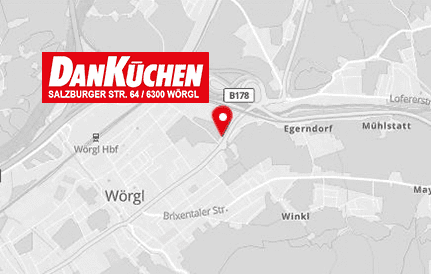 Standort DAN Küchen in Wörgl